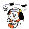 😵‍💫 Эмодзи «halloween #cute #girl #random» для Telegram