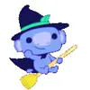 👋 Эмодзи «halloween #cute #girl #random» для Telegram