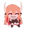 😈 Эмодзи «halloween #cute #girl #random» для Telegram