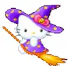 🧙‍♀️ Эмодзи «halloween #cute #girl #random» для Telegram