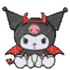 😶 Эмодзи «halloween #cute #girl #random» для Telegram