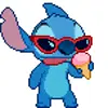 🍦 Эмодзи «Stich #status #cute #girl #emoji» для Telegram