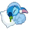 😴 Эмодзи «Stich #status #cute #girl #emoji» для Telegram