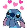 😍 Эмодзи «Stich #status #cute #girl #emoji» для Telegram