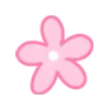 🌺 Эмодзи «Flork Pink Amp» для Telegram