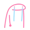 💧 Эмодзи «Flork Pink Amp» для Telegram