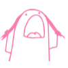 💔 Эмодзи «Flork Pink Amp» для Telegram