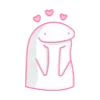 🩷 Эмодзи «Flork Pink Amp» для Telegram