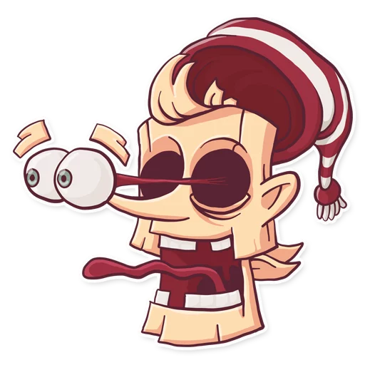 😱 Стикер «Ugly Boo» для Telegram