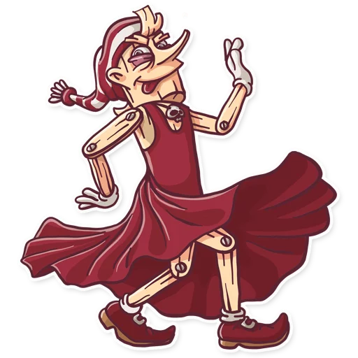 💃 Стикер «Ugly Boo» для Telegram