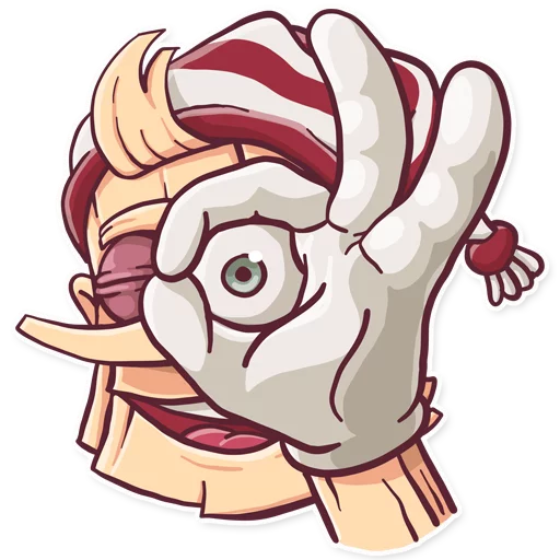 👌 Стикер «Ugly Boo» для Telegram