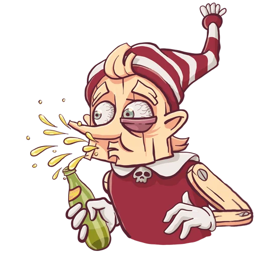 😯 Стикер «Ugly Boo» для Telegram