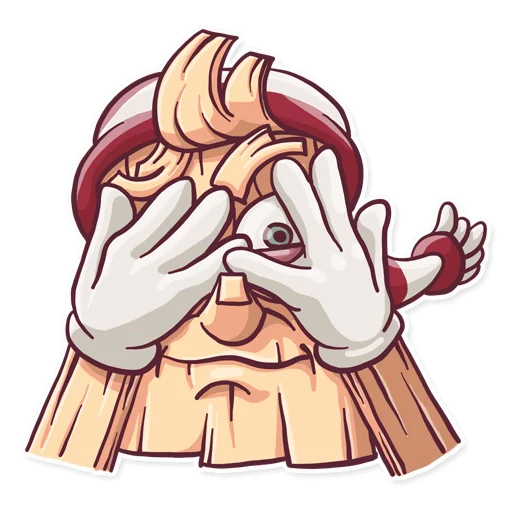 🙊 Стикер «Ugly Boo» для Telegram