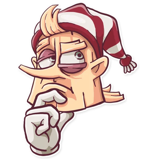 🤔 Стикер «Ugly Boo» для Telegram