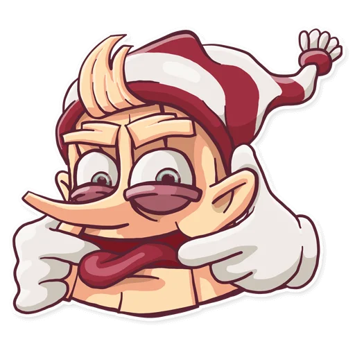 😛 Стикер «Ugly Boo» для Telegram