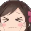 😔 Эмодзи «Mix anime #anime #cute #girl» для Telegram