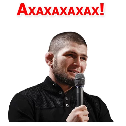 😡 Стикер «Хабиб Нурмагомедов & Конор Макгрегор» для Telegram