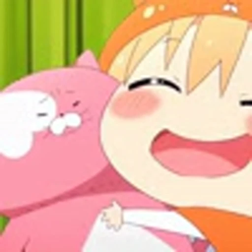 🥰 Эмодзи «Umaru DomaУмару Дома "Двуличная сестрёнка Умару"» для Telegram
