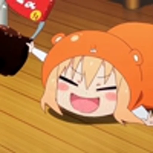 🤤 Эмодзи «Umaru DomaУмару Дома "Двуличная сестрёнка Умару"» для Telegram