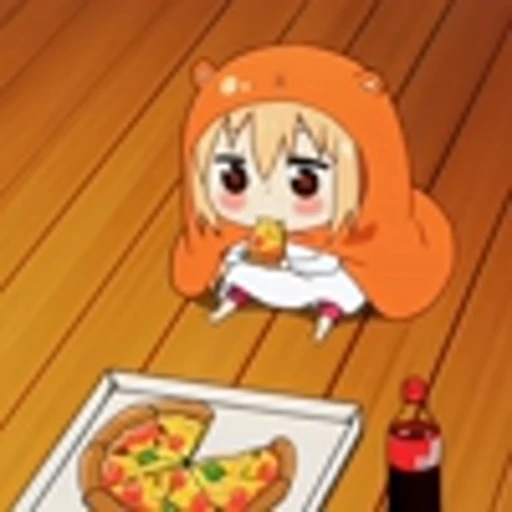 🤤 Эмодзи «Umaru DomaУмару Дома "Двуличная сестрёнка Умару"» для Telegram