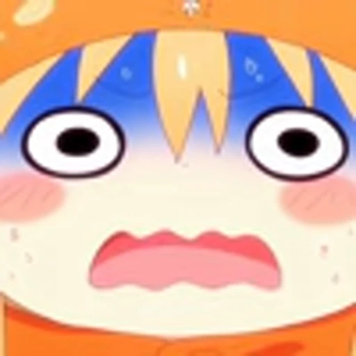 😯 Эмодзи «Umaru DomaУмару Дома "Двуличная сестрёнка Умару"» для Telegram