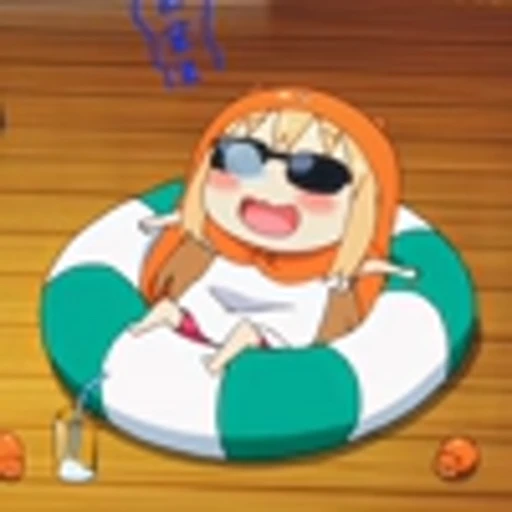 😎 Эмодзи «Umaru DomaУмару Дома "Двуличная сестрёнка Умару"» для Telegram