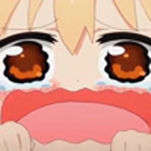 😞 Эмодзи «Umaru DomaУмару Дома "Двуличная сестрёнка Умару"» для Telegram