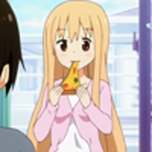 😋 Эмодзи «Umaru DomaУмару Дома "Двуличная сестрёнка Умару"» для Telegram