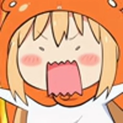 😣 Эмодзи «Umaru DomaУмару Дома "Двуличная сестрёнка Умару"» для Telegram