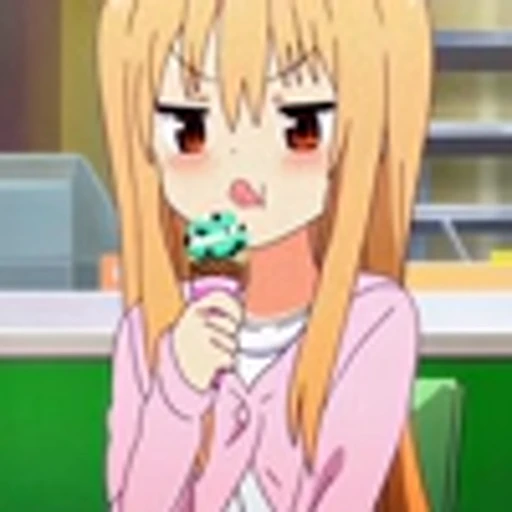 😋 Эмодзи «Umaru DomaУмару Дома "Двуличная сестрёнка Умару"» для Telegram