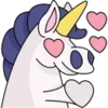 🦄 Эмодзи «🦄 Unicorn Emoji - единороги» для Telegram