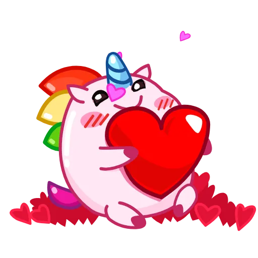 ❤️ Эмодзи «Uni Pink» для Telegram