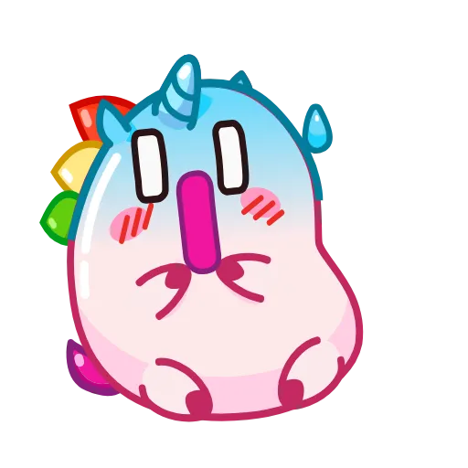 😰 Эмодзи «Uni Pink» для Telegram