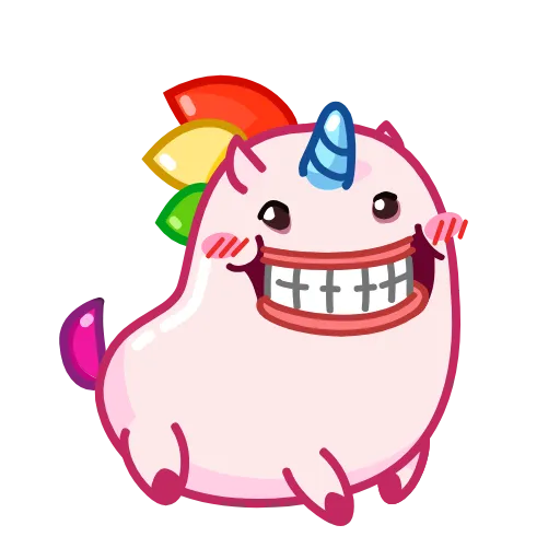 😁 Эмодзи «Uni Pink» для Telegram