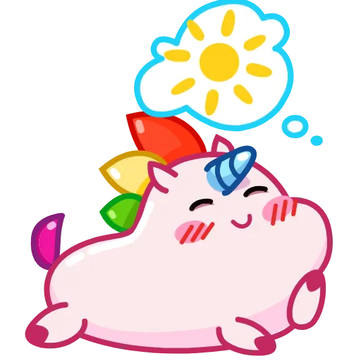 🏖 Эмодзи «Uni Pink» для Telegram