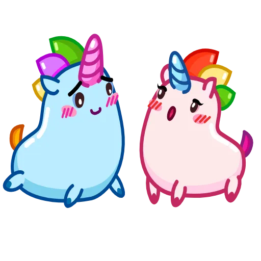 🦄 Эмодзи «Uni Pink» для Telegram