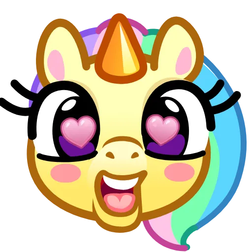 😍 Эмодзи «Unicorn Emoji» для Telegram