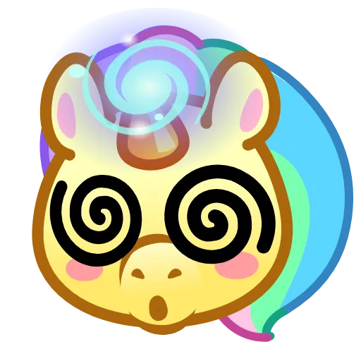 😵‍💫 Эмодзи «Unicorn Emoji» для Telegram