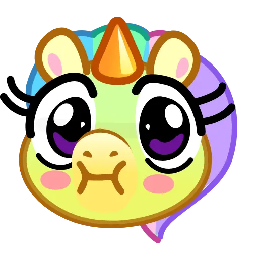🤮 Эмодзи «Unicorn Emoji» для Telegram
