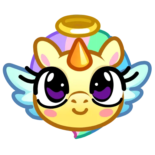 👼 Эмодзи «Unicorn Emoji» для Telegram