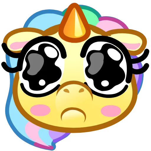 😢 Эмодзи «Unicorn Emoji» для Telegram