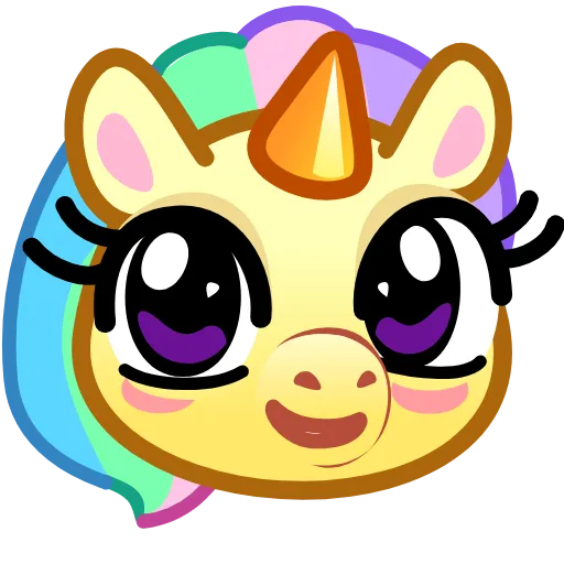 ☺️ Эмодзи «Unicorn Emoji» для Telegram