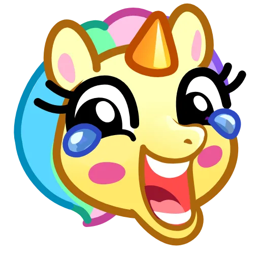 😂 Эмодзи «Unicorn Emoji» для Telegram