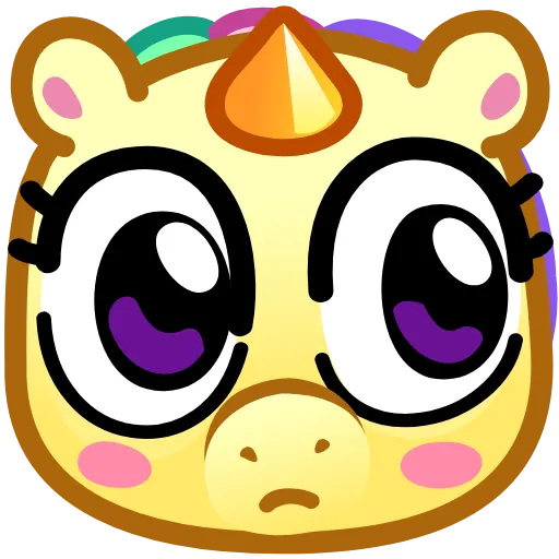 👀 Эмодзи «Unicorn Emoji» для Telegram