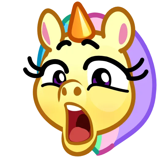 🤧 Эмодзи «Unicorn Emoji» для Telegram
