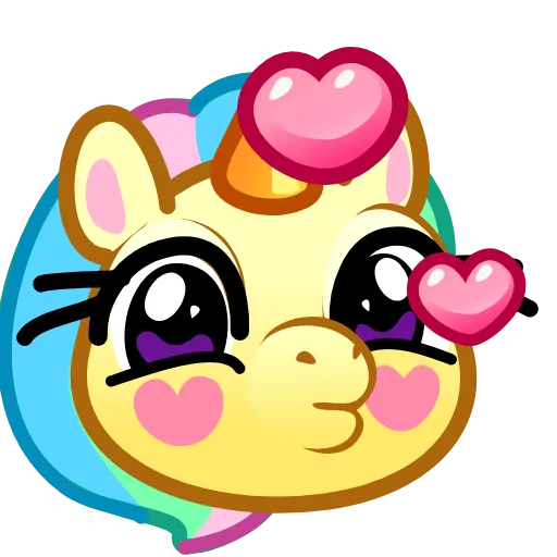 😘 Эмодзи «Unicorn Emoji» для Telegram