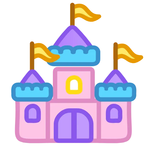 🏰 Стикер «Unicorn Emoji -» для Telegram