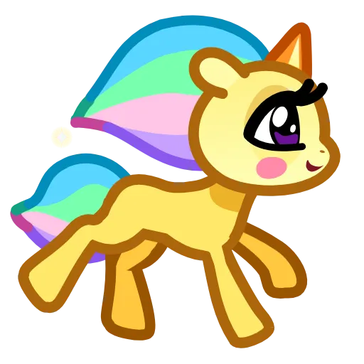 🐎 Стикер «Unicorn Emoji -» для Telegram