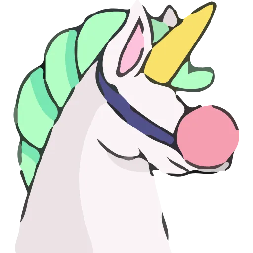🦄 Эмодзи «Unicorn» для Telegram