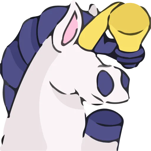 💡 Эмодзи «Unicorn» для Telegram